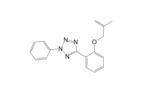 2H-Tetrazole, 5-[2-[(2-methyl-2-propenyl)oxy]phenyl]-2-phenyl-