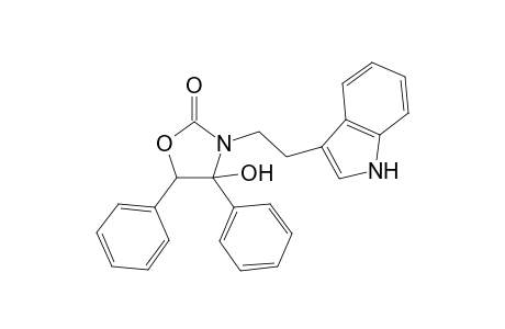 2(3H)-Oxazolone, dihydro-4-hydroxy-3-[2-(1H-indol-3-yl)ethyl]-4,5-diphenyl-