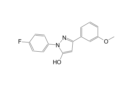 1H-pyrazol-5-ol, 1-(4-fluorophenyl)-3-(3-methoxyphenyl)-