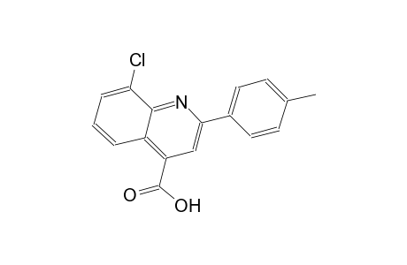 8-chloro-2-(4-methylphenyl)-4-quinolinecarboxylic acid