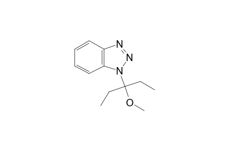 1-(3-methoxypentan-3-yl)benzotriazole