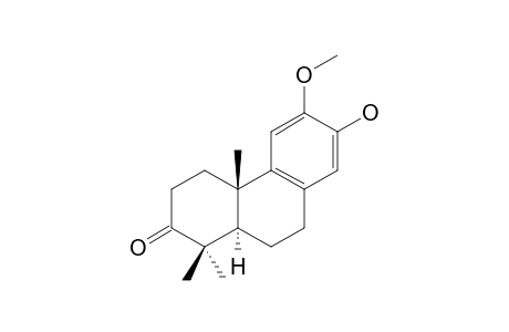 13-HYDROXY-12-METHOXY-8,11,13-PODOCARPATRIEN-3-ONE