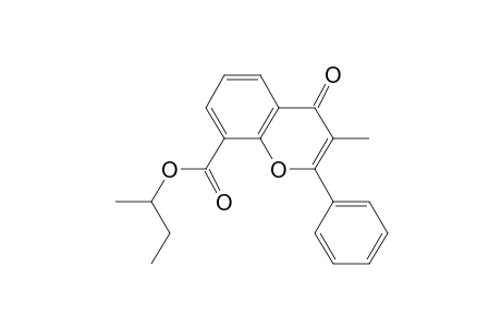 8-Carboxy-3-methylflavone, 2-butyl ester