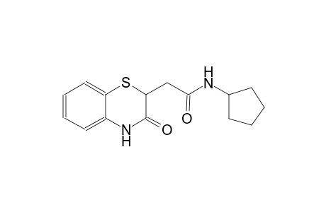 2H-1,4-benzothiazine-2-acetamide, N-cyclopentyl-3,4-dihydro-3-oxo-
