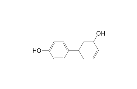 1-(4'-Hydroxyphenyl)-3-hydroxy-2,4-cyclohexadiene