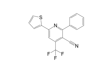 2-phenyl-6-(2-thienyl)-4-(trifluoromethyl)nicotinonitrile
