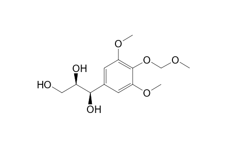 (1R,2R)-1-[3,5-dimethoxy-4-(methoxymethoxy)phenyl]propane-1,2,3-triol