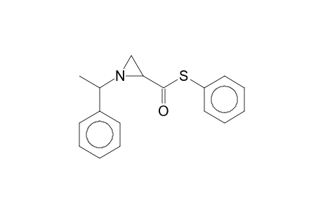 2-Aziridinecarbothioic acid, 1-(1-phenylethyl)-, S-phenyl ester, [1S-[1.alpha.(R*),2.beta.]]-