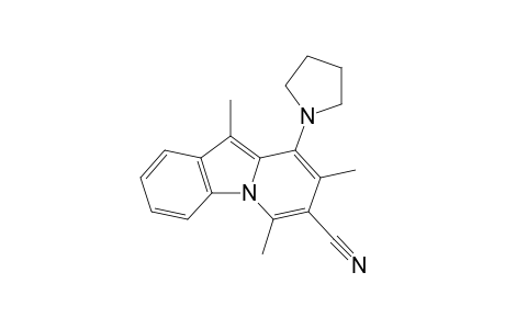 9-(1-Pyrrolidino)-7-cyano-6,8,10-trimethylpyrido[1,2-a]indole