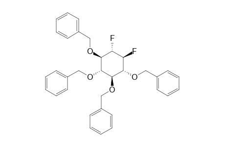 [(1R,2S,3S,4R,5S,6S)-2,3,4-tribenzoxy-5,6-difluoro-cyclohexoxy]methylbenzene