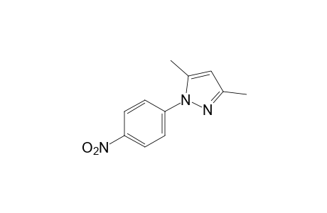 3,5-dimethyl-1-(p-nitrophenyl)pyrazole