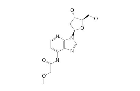 3-(2-DEOXY-BETA-D-ERYTHRO-PENTAFURANOSYL)-7-(METHOXYACETYLAMINO)-3H-IMIDAZO-[4,5-B]-PYRIDINE