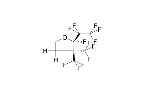 1-PENTAFLUOROETHYL-1-FLUORO-2,2-BIS(TRIFLUOROMETHYL)TETRAHYDROFURAN