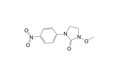 2-Imidazolidinone, 1-methoxy-3-(4-nitrophenyl)-