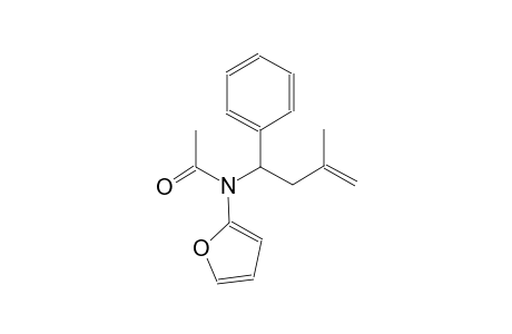 N-(2-furyl)-N-(3-methyl-1-phenyl-3-butenyl)acetamide