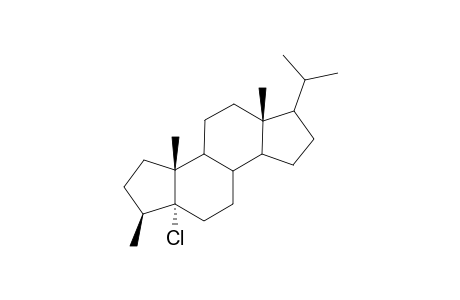 A-Norpregnane, 5-chloro-3,20-dimethyl-, (3.beta.,5.alpha.)-