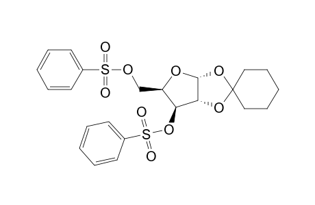 3,5-bis[O-(Benzenesulfonyl)]-1,2-O-cyclohexylidene-.alpha.-D-xylofuranose