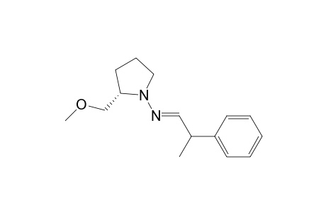 RS,S-2-(Methoxymethyl)-1-[(2'-phenylpropyliden)amino] pyrrolidine