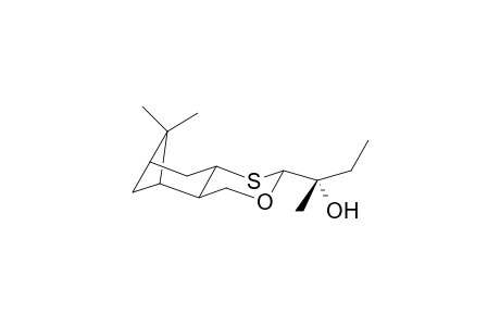 (1S,2R,5R,7S)-5-[(R)-2'-Hydroxy-2'-butyl)]-10,10-dimethyl-4-oxa-6-thiatricyclo[7.1.1.0(2,7)]undecane