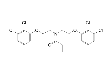 N,N-bis[2-(2,3-dichlorophenoxy)ethyl]propionamide