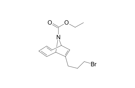 Ethyl 7-(3-bromopropyl)-9-azabicyclo[4.2.1]nona-2,4,7-triene-9-carboxylate