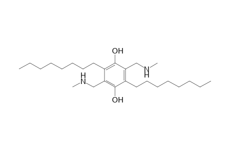 1,4-Benzenediol, 2,5-bis[(methylamino)methyl]-3,6-dioctyl-