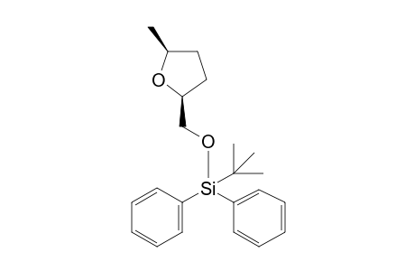 (2S,5S)-2-Methyl-5-(tert-butyldiphenylsiloxymethyl)tetrahydrofuran