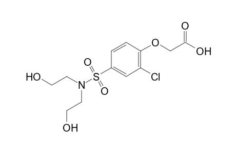 {4-[bis(2-hydroxyethyl)sulfamoyl]-2-chlorophenoxy}acetic acid