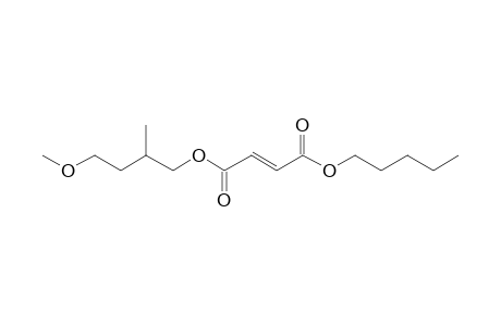 Fumaric acid, 2-methyl-4-methoxybutyl pentyl ester