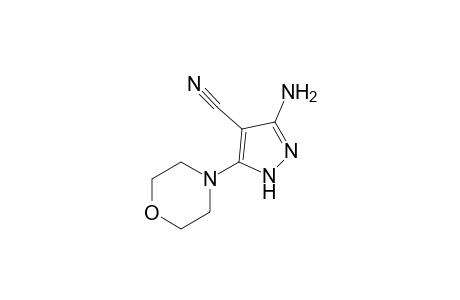 3-Amino-5-(N-morpholino)-1H-pyrazole-4-carbonitrile