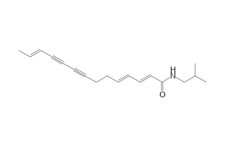 N-Isobutyl-2E,4E,12E-tetradecatrien-8,10-diynamide