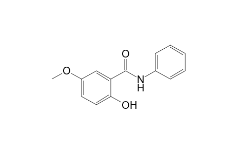 2-Hydroxy-5-methoxy-N-phenylbenzamide