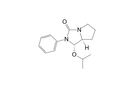 (+)-(1S,7aS)-1-isopropoxy-2-phenyltetrahydro-1H-pyrrolo[1,2-c]imidazol-3(2H)-one