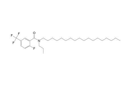 Benzamide, 2-fluoro-5-trifluoromethyl-N-propyl-N-octadecyl-