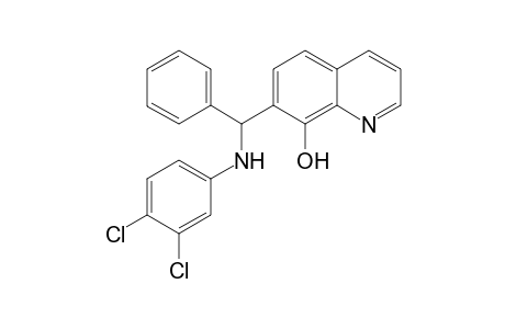 7-[(3,4-dichloroanilino)-phenyl-methyl]quinolin-8-ol
