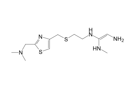 1,1,2-Ethenetriamine, N-[2-[[[2-[(dimethylamino)methyl]-4-thiazolyl]methyl]thio]ethyl]-N-methyl-,