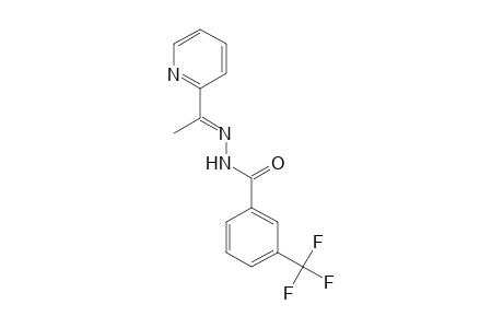 Benzoic acid, 3-(trifluoromethyl)-, [1-(2-pyridinyl)ethylidene]hydrazide