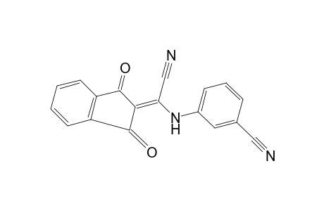 alpha-(m-CYANOANILINO)-1,3-DIOXO-DELTA^2^,^alpha-INDANACETONITRILE