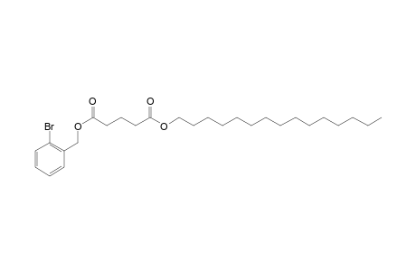 Glutaric acid, 2-bromobenzyl pentadecyl ester