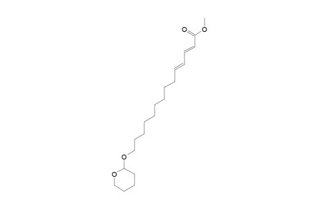 METHYL-14-TETRAHYDROPYRANYLOXY-(2E,4E)-2,4-TETRADECADIENOATE