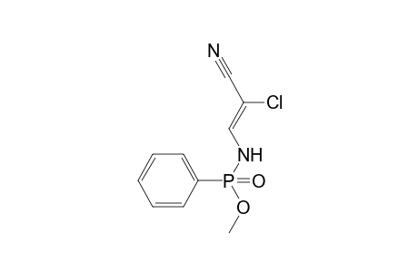 (Z)-P-Methoxy-P-phenyl-N-(2-chloroacrylonitrile)phosphonamide