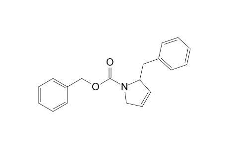 (phenylmethyl) 2-(phenylmethyl)-2,5-dihydropyrrole-1-carboxylate