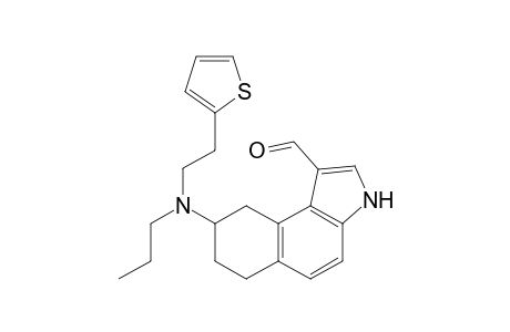 8-[propyl(2-thiophen-2-ylethyl)amino]-6,7,8,9-tetrahydro-3H-benzo[e]indole-1-carbaldehyde