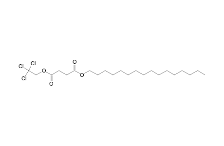 Succinic acid, hexadecyl 2,2,2-trichloroethyl ester