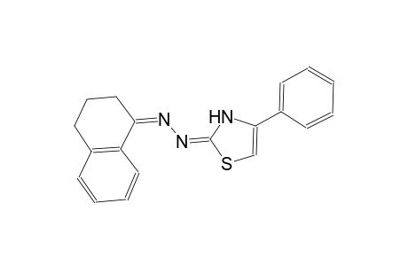 2(3H)-thiazolone, 4-phenyl-, [(1Z)-3,4-dihydronaphthalenylidene]hydrazone, (2E)-
