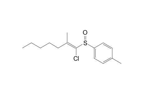 (Z)-1-Chloro-2-methyl-1-(p-tolylsulfinyl)-1-heptene