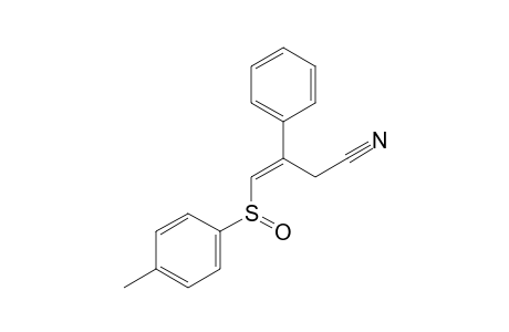 (E)-3-Cyano-2-phenyl-1-(p-tolylsulfinyl)-1-propene