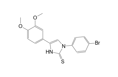 2H-imidazole-2-thione, 1-(4-bromophenyl)-4-(3,4-dimethoxyphenyl)-1,3-dihydro-