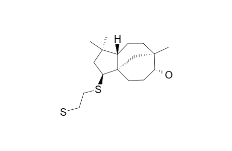 2-BETA-(2-MERCAPTOETHYLTHIO)-CLOVAN-9-ALPHA-OL