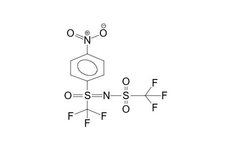 N-TRIFLUOROMETHYLSULPHONYL-S-PARA-NITROPHENYLSULPHOXIMIDE